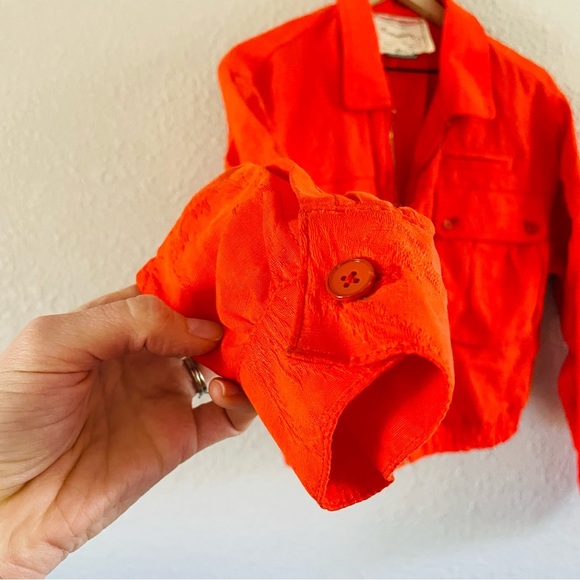 Anthropologie Cartonnier Eisenhower Jacquard Bomber Jacket - Picture 6 of 15